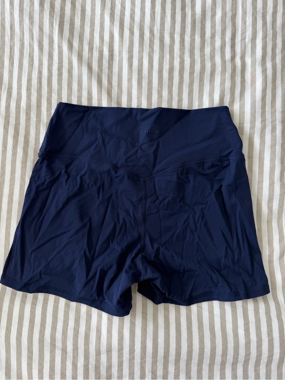 Garage Navy Performance Workout Shorts
